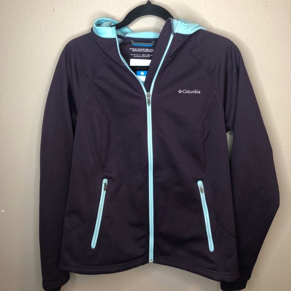 Women’s Columbia Omni wind Omni shield coat large